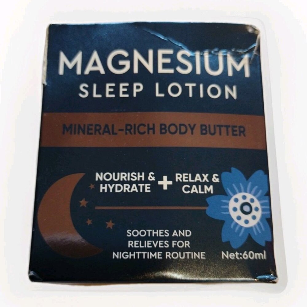 Magnesium Sleep Lotion Mineral Rich Body Butter
